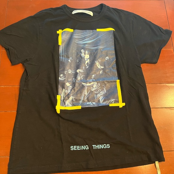 Men Off White designer shirts size Large - Picture 10 of 16